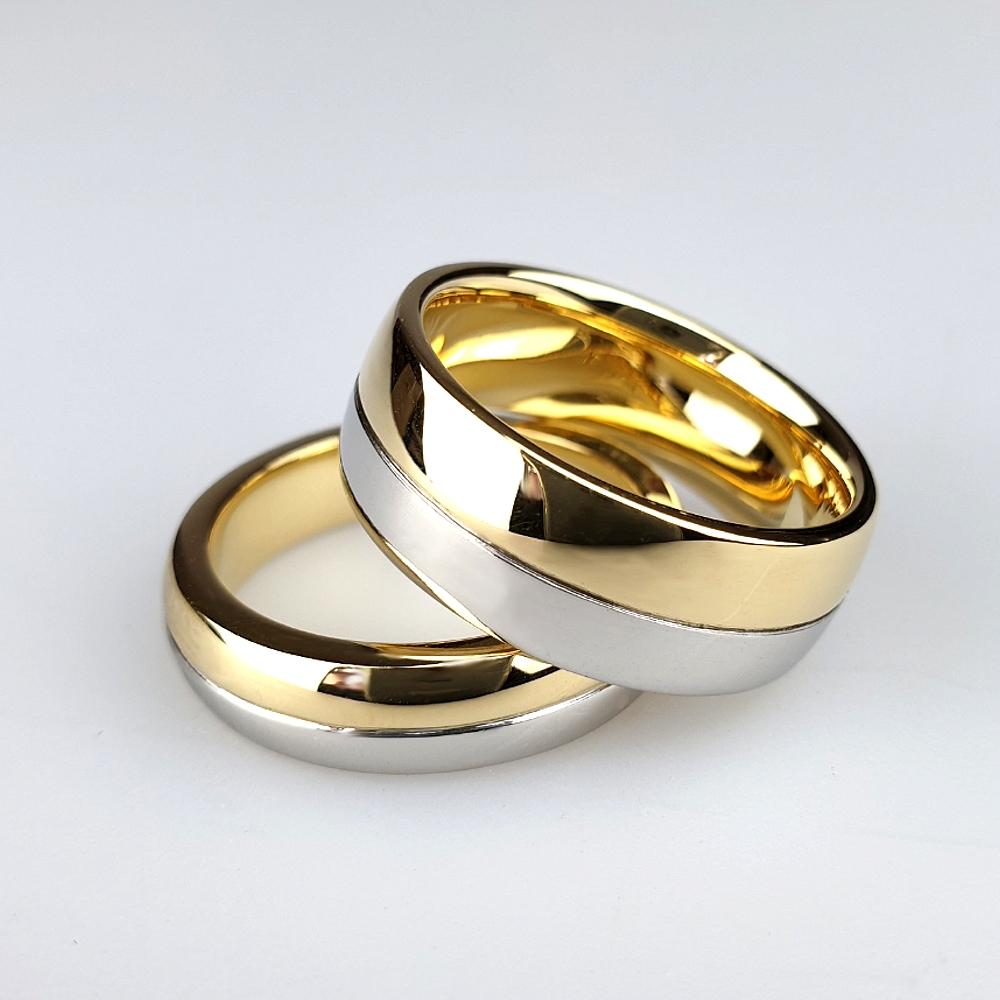 Two-banded wedding rings Two-banded wedding rings