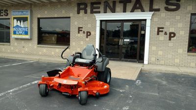Parked Lawn Mower — Rostraver Township, PA — Phile & Farnham Rental & Sales Parked Lawn Mower — Rostraver Township, PA — Phile & Farnham Rental & Sales