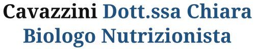 CAVAZZINI DOTT.SSA CHIARA BIOLOGO NUTRIZIONISTA - LOGO