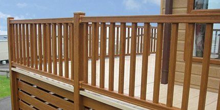 wooden decking