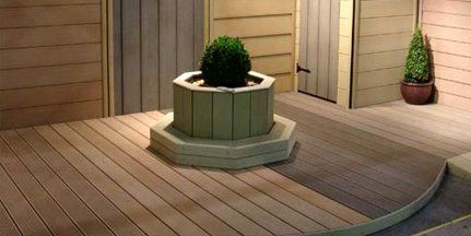 wooden decking
