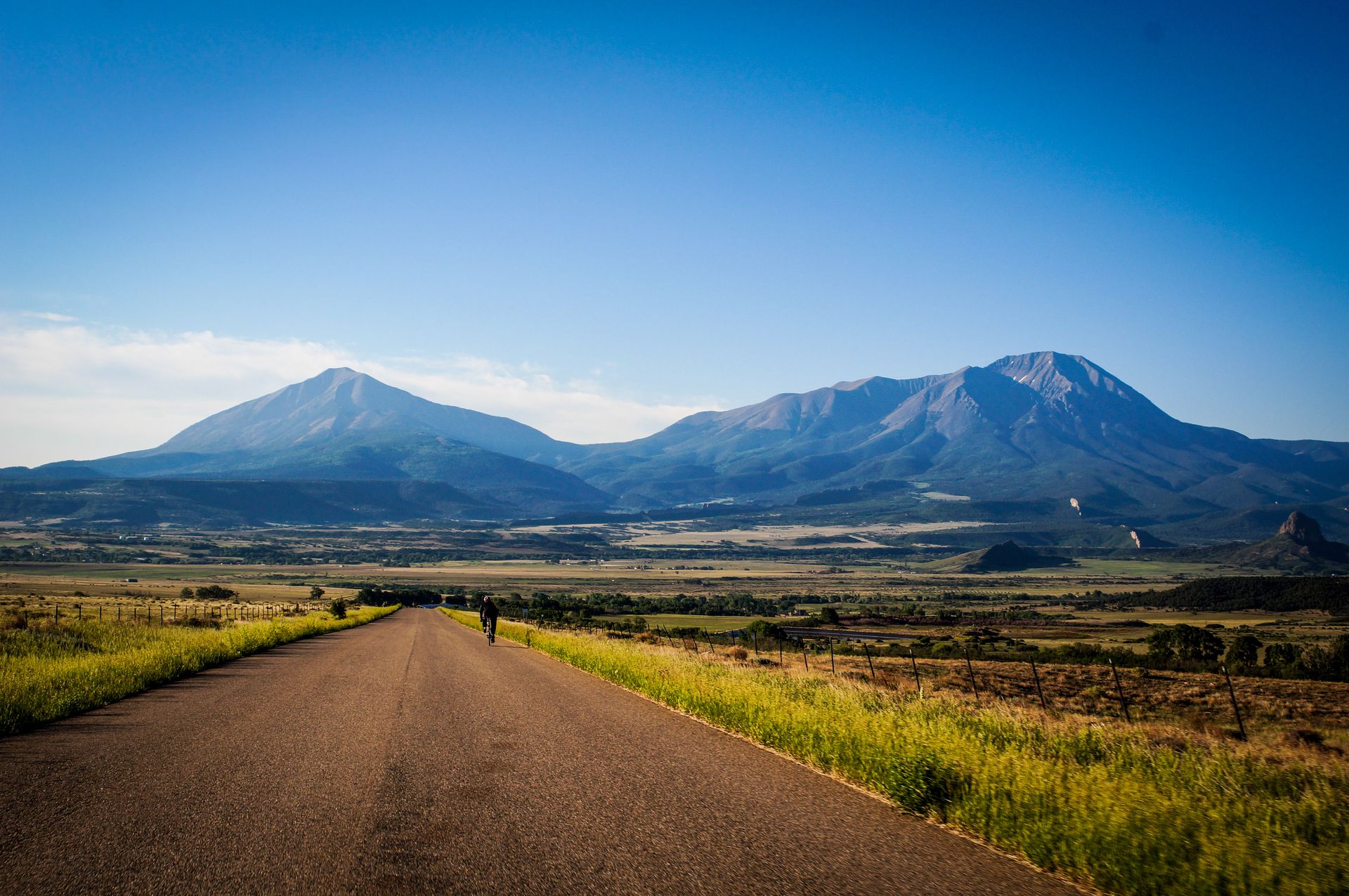 The road never seems to end.