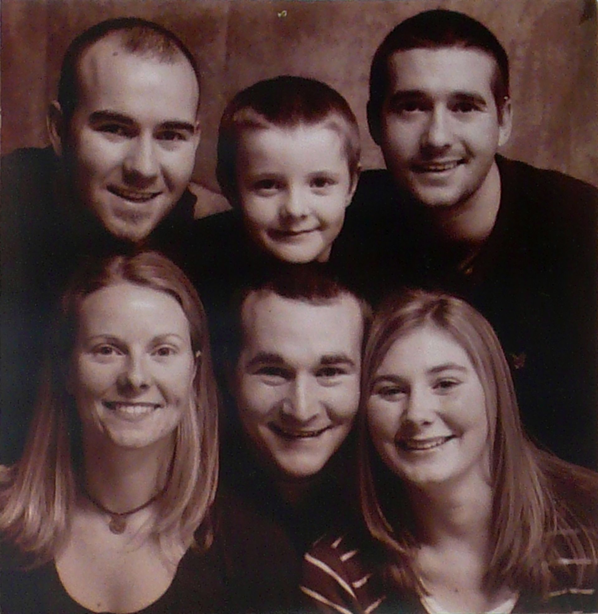 All six children.
