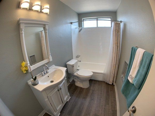 bathroom with shower