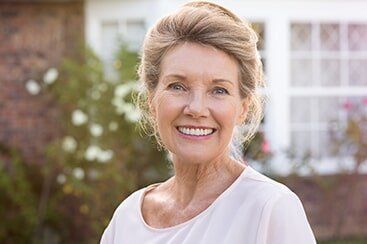 Smiling senior woman