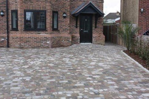 slate paving