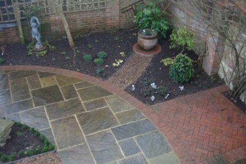 Limestone paving