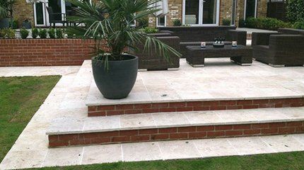 Outdoor seating arrangement