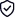 A shield with a check mark inside of it on a white background.