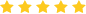 A row of yellow arrows on a white background.