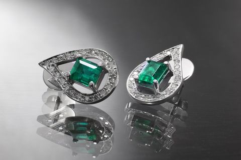 diamond earrings