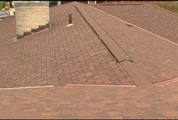 Roofers — Top View Of A Roof in Columbus, OH