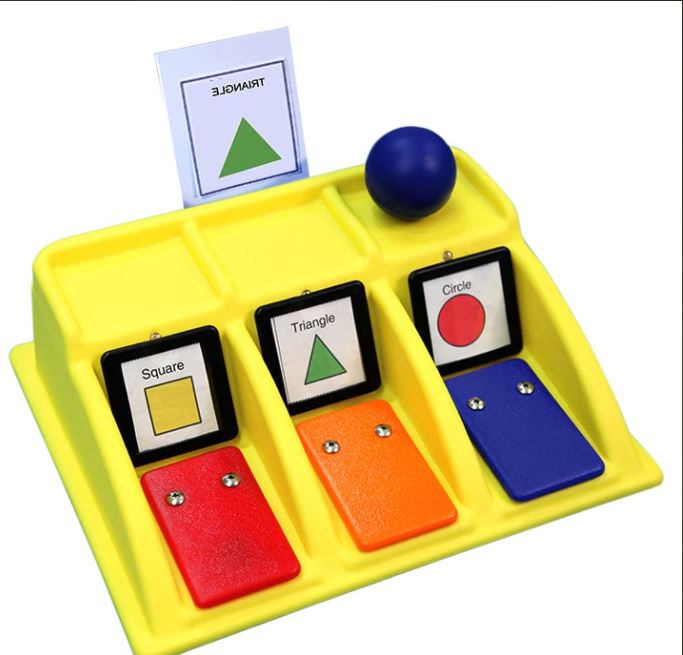 MODEL 1243 - Compartmentalized Communicator - Three compartment with lights and speech