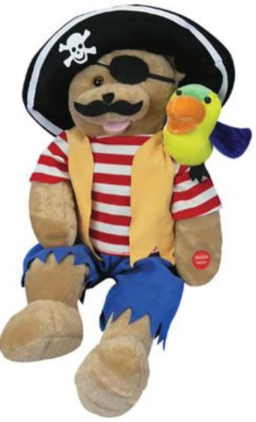 Capt'n Salty & Pepper Switch Adapted Pirate Bear