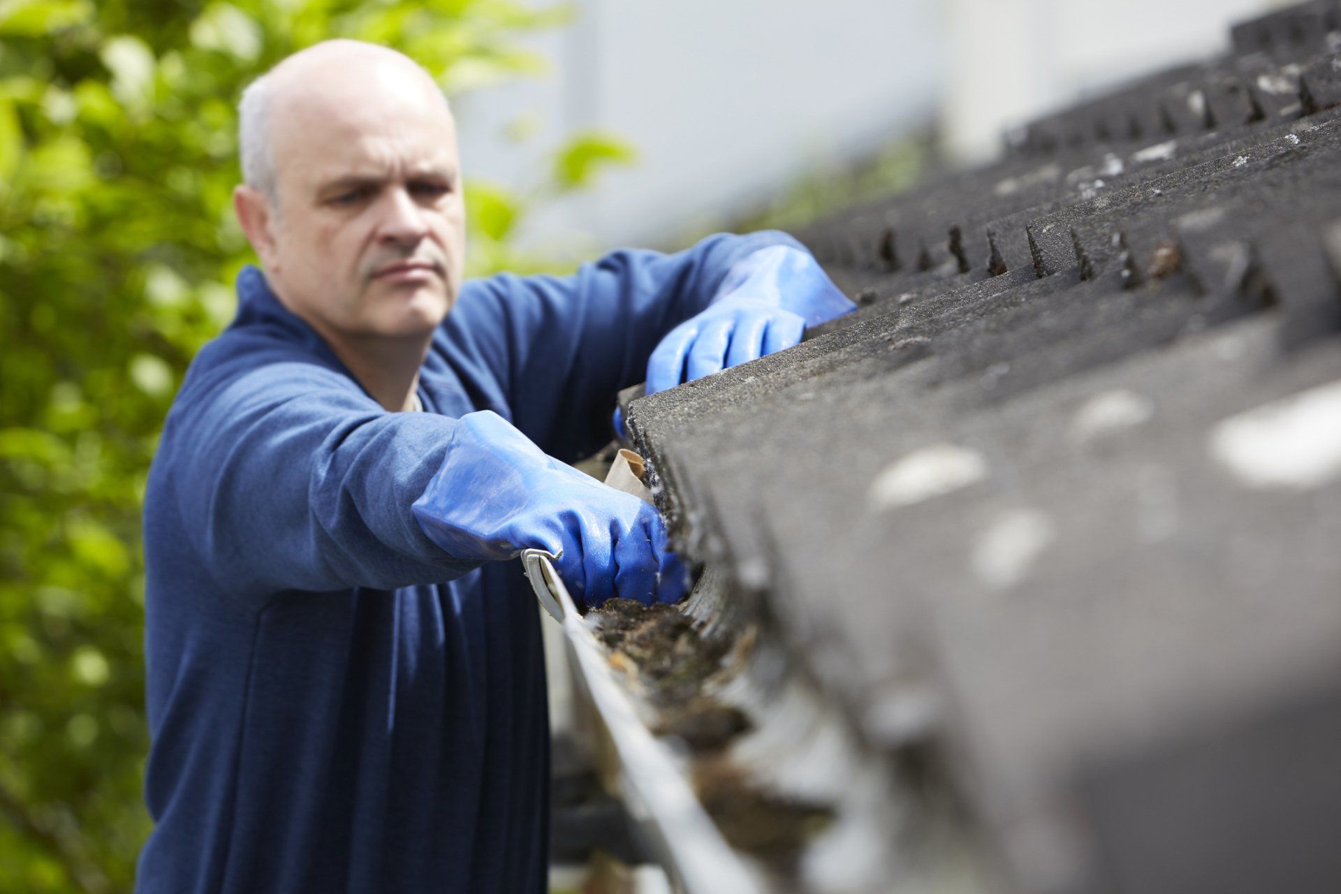 Gutter Cleaning — Richmond, VA — Allstate Chimney Service Gutter Cleaning — Richmond, VA — Allstate Chimney Service