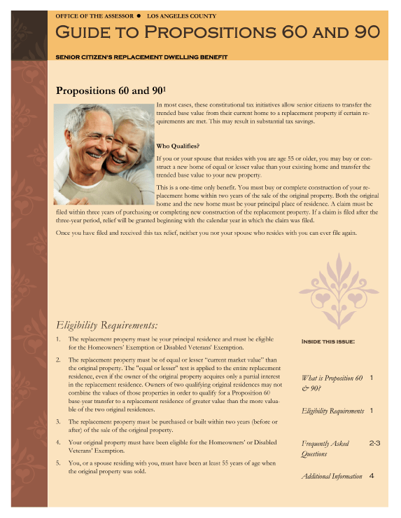 It is a guide to propositions 60 and 90.
