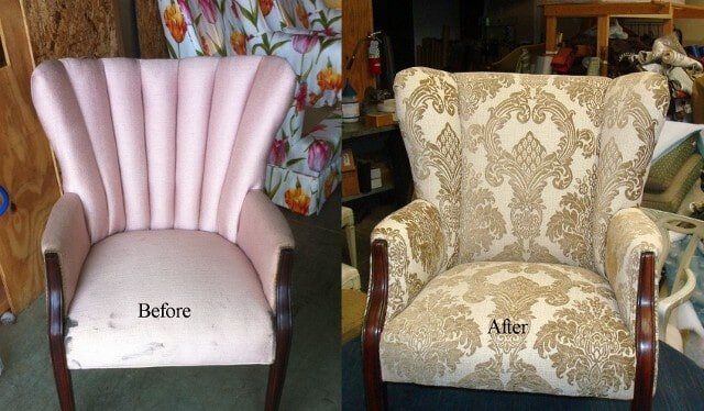 Before and After Chairs