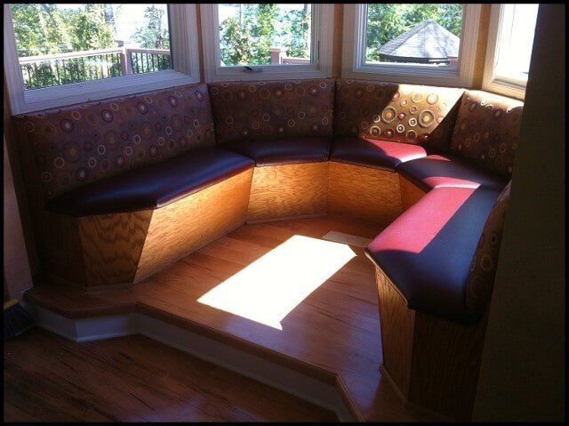 Bench Fabric Covered