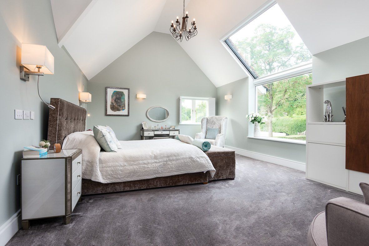 Chilterns Country House interior design bedroom