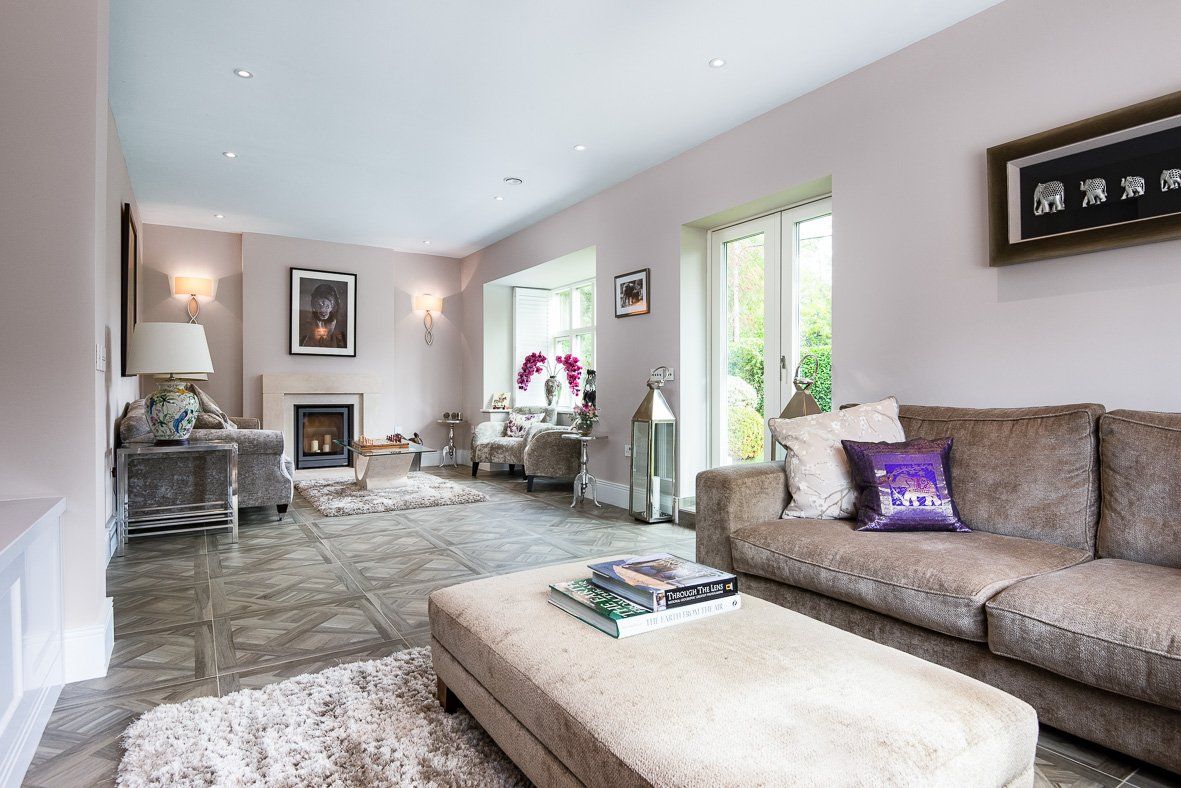 Chilterns Country House interior design lounge