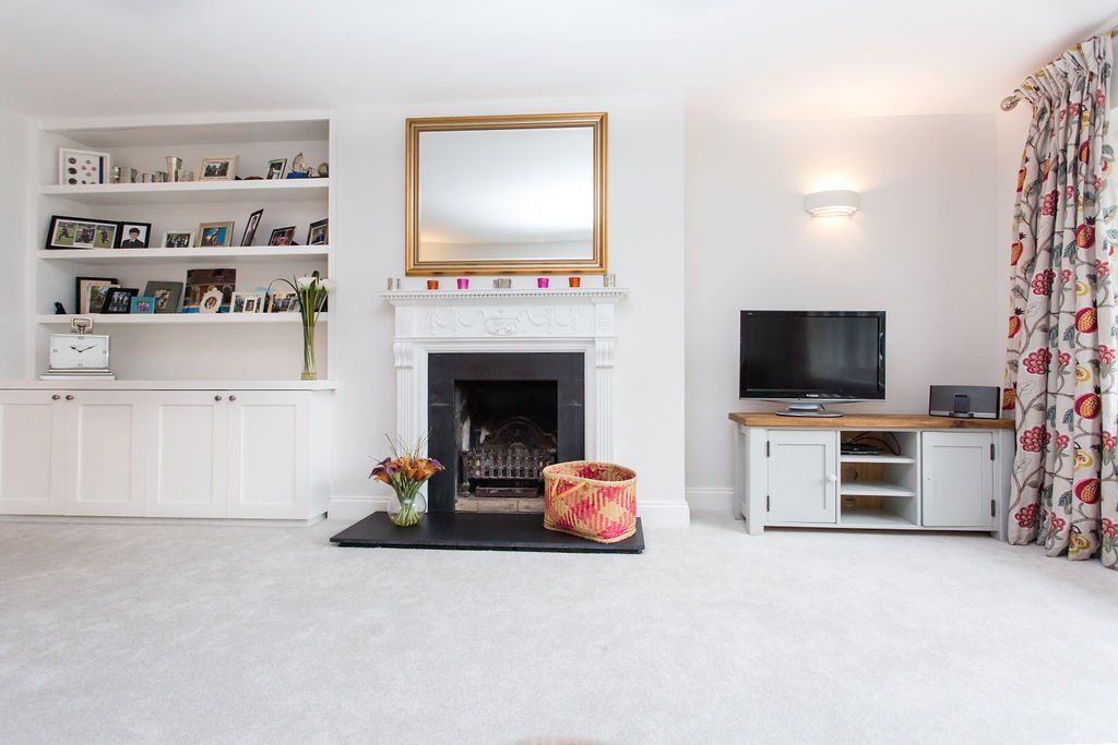 Cookham fire place and mirror interior design
