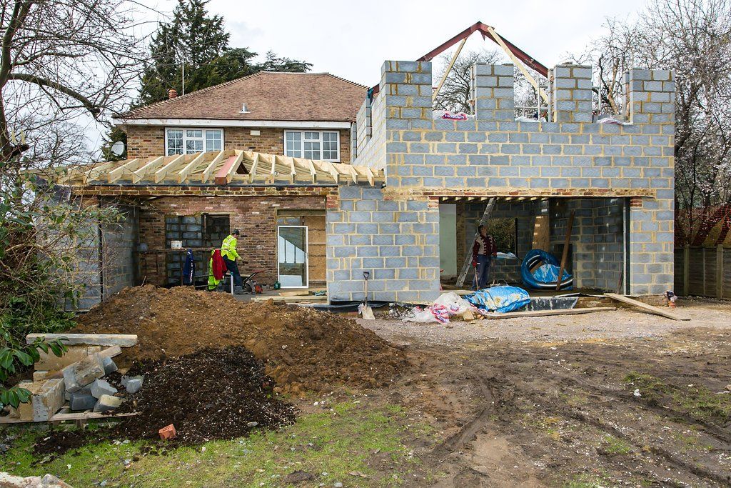 During Cookham extension exterior