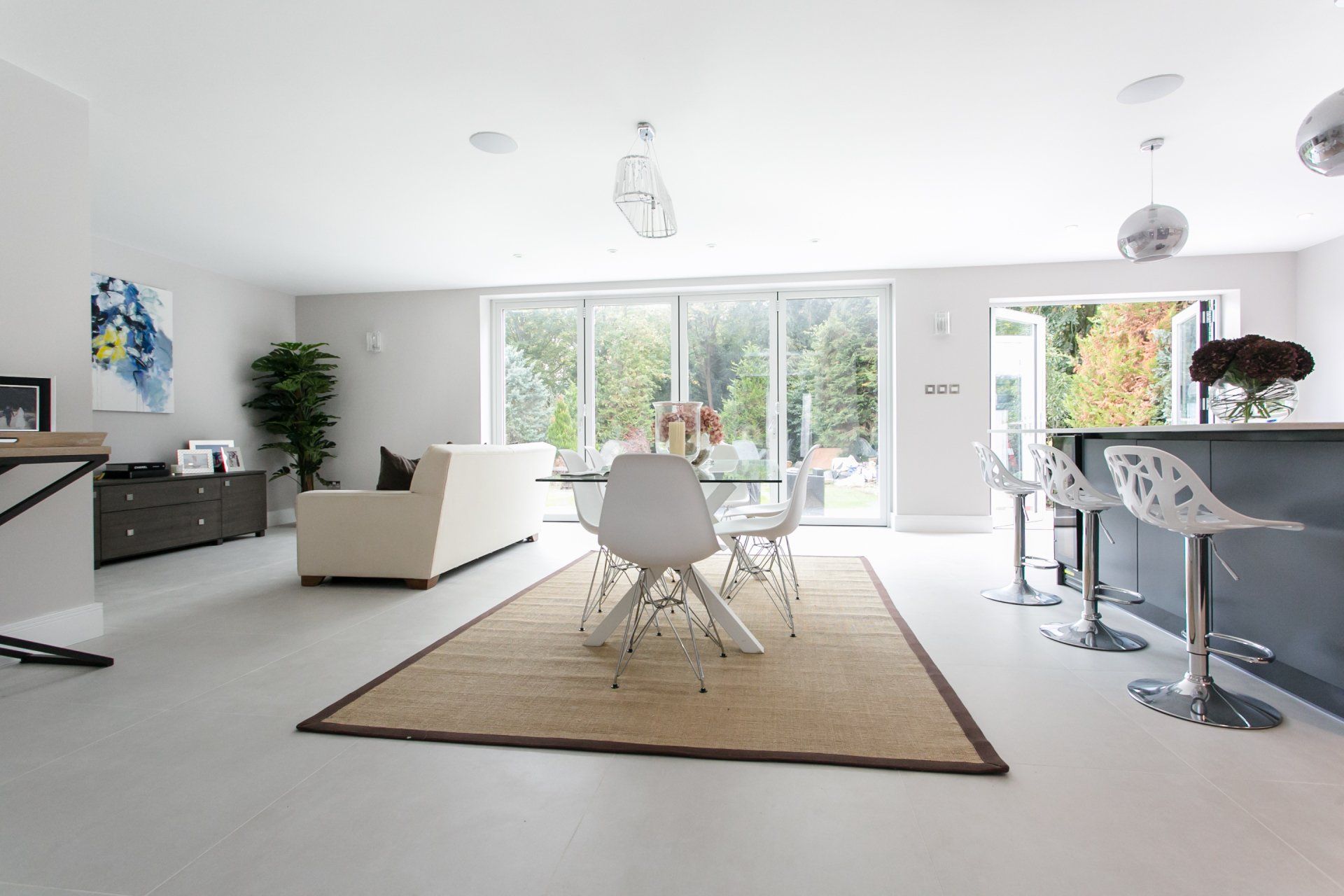 Maidenhead Riverside Interior Design entertaining space