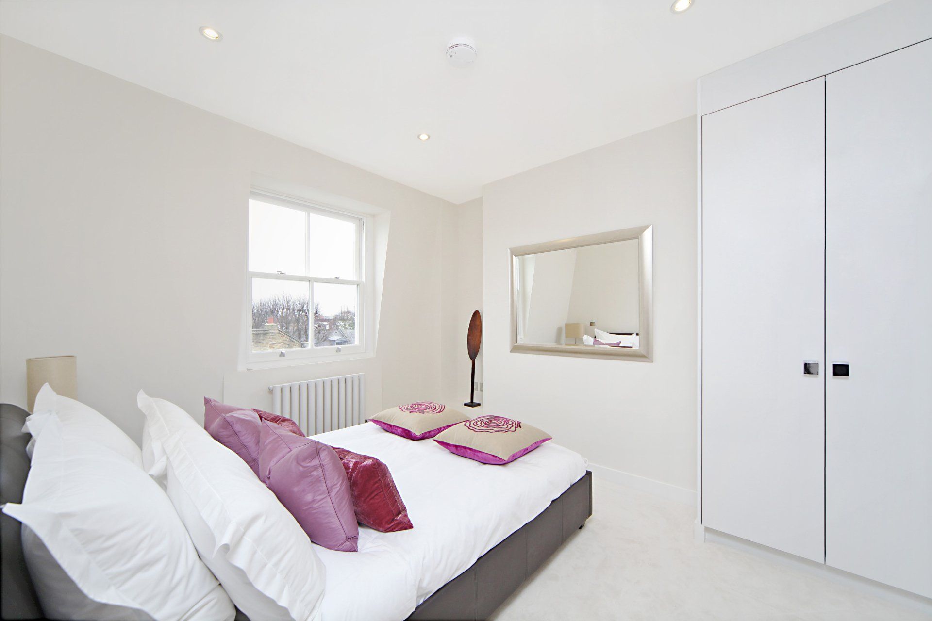 Georgian Fulham house interior design bedroom