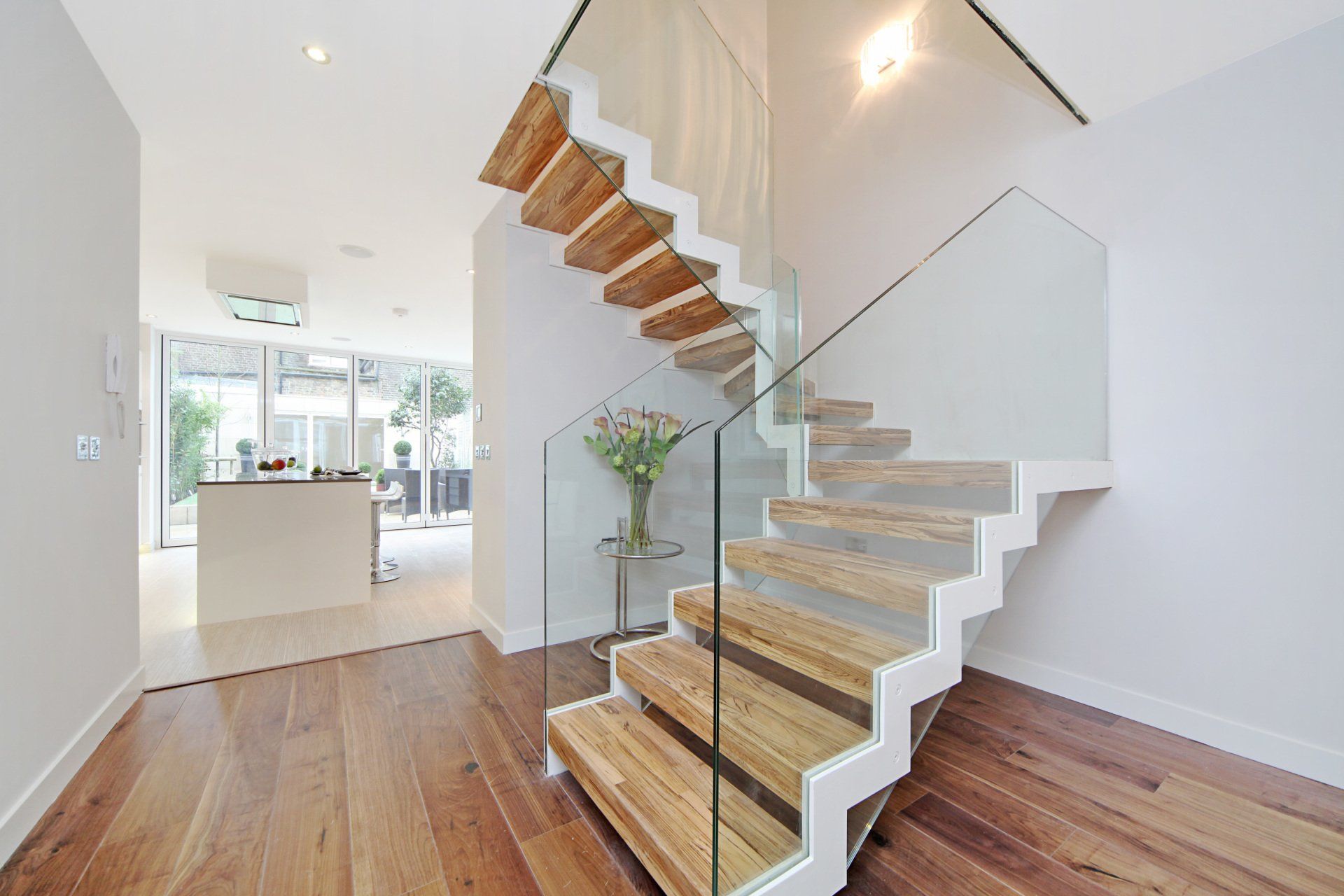 Georgian Fulham house interior design stairs