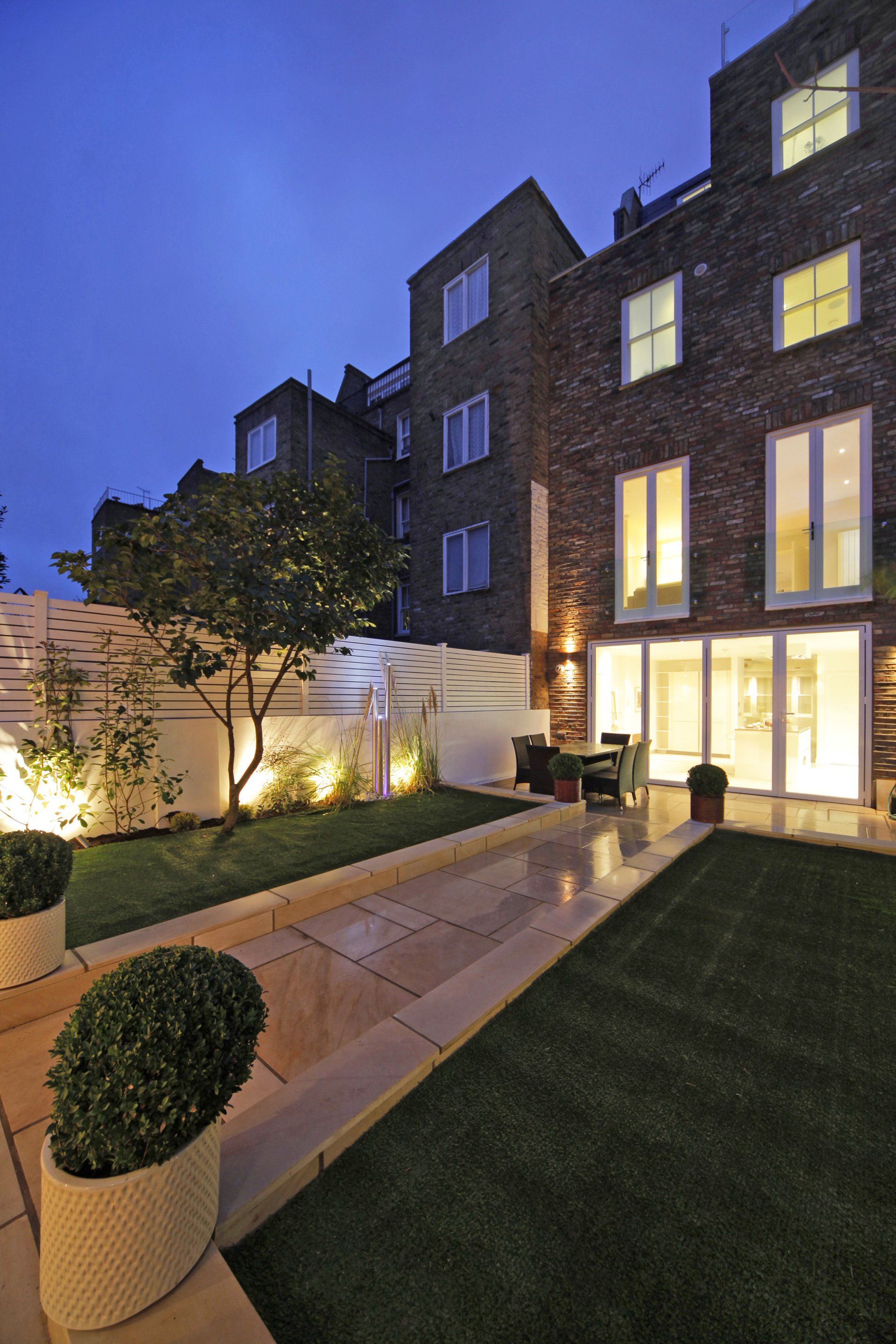Georgian Fulham house interior design exterior