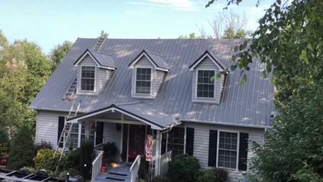 Gray Roof Repair ─ Canton, North Carolina ─ Shane Willis Construction