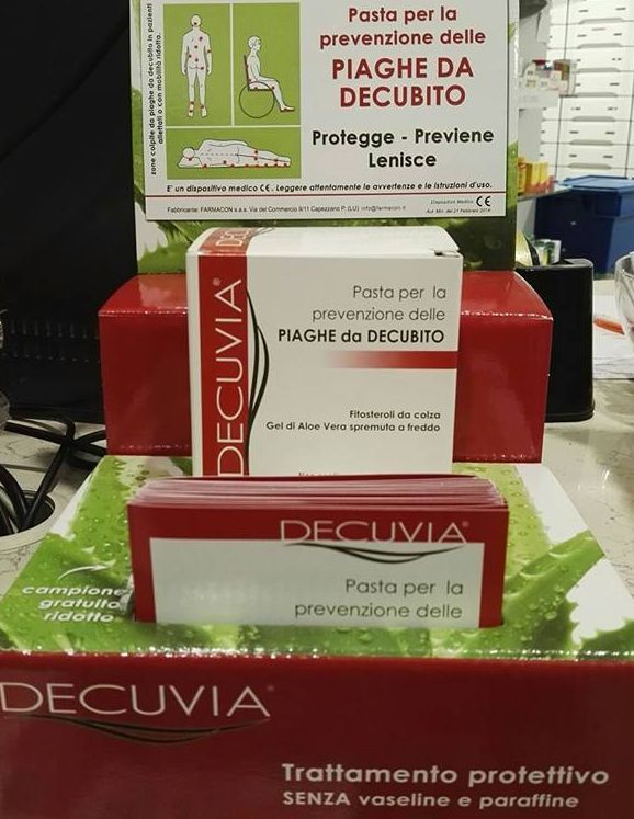 Prodotti contro le piaghe da decubito Decuvia
