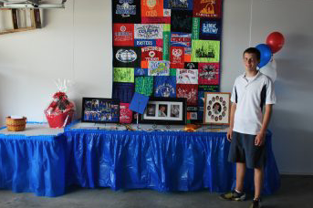 High School Memory T-Shirt Quilt