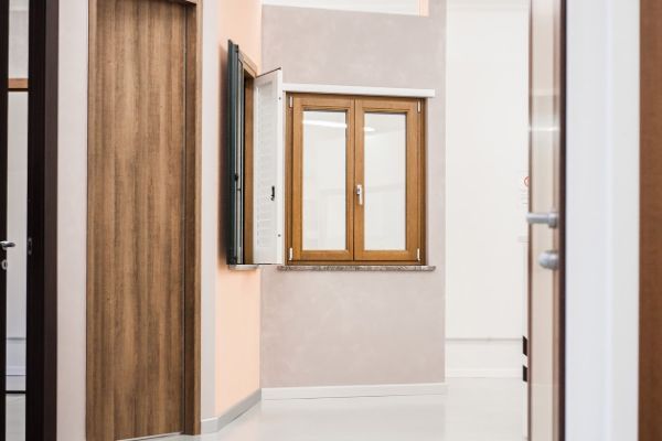 finestre in legno e PVC