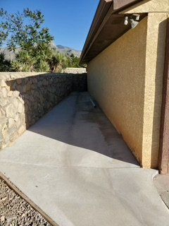 After Pile of Woods Clean Up — Alamogordo, NM — David's Landscaping Design LLC
