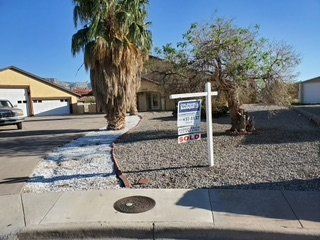 Before Pavement Cement Installation — Alamogordo, NM — David's Landscaping Design LLC