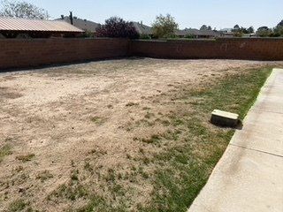 After Land and Pavement Clean Up — Alamogordo, NM — David's Landscaping Design LLC