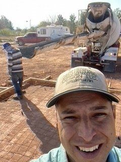 Before Cement Pouring — Alamogordo, NM — David's Landscaping Design LLC