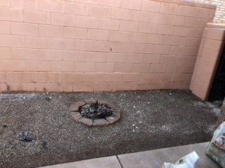 Before Grass Installation on Ground — Alamogordo, NM — David's Landscaping Design LLC