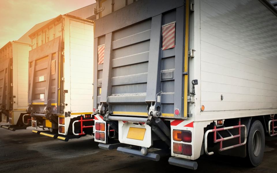 Camion in strada
