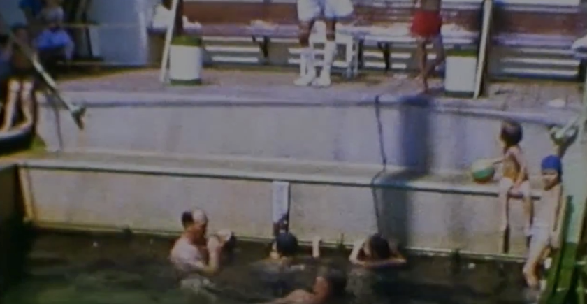 Swimming Pool Onboard a Ship