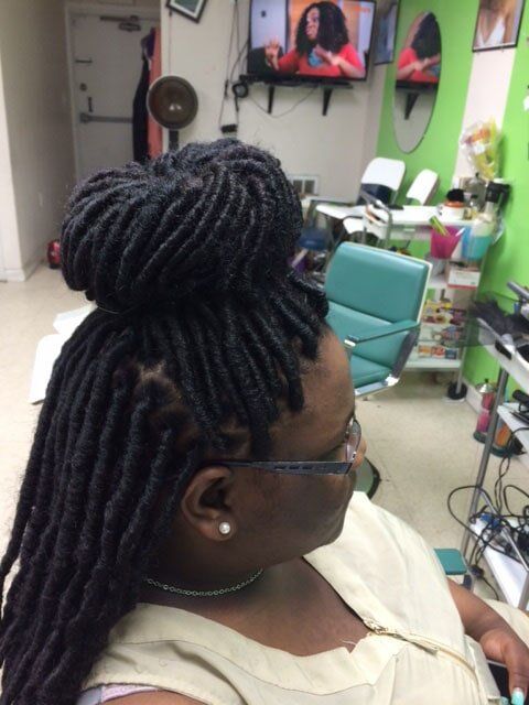 Long Hair Bun Braid — Wilmington, DE — Tess African Hair Braiding & Beauty Supply