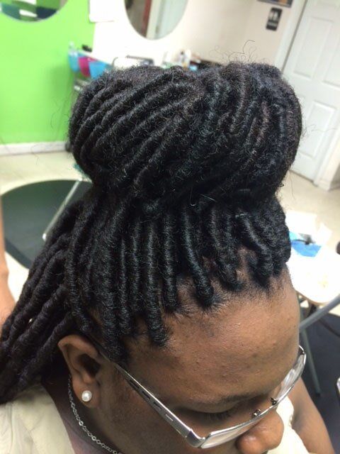 Long Hair African Bun Braid — Wilmington, DE — Tess African Hair Braiding & Beauty Supply