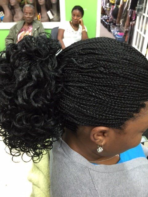 Curly Hair Braid — Wilmington, DE — Tess African Hair Braiding & Beauty Supply