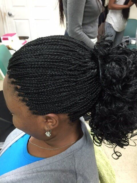 Curly Hair African Braid — Wilmington, DE — Tess African Hair Braiding & Beauty Supply