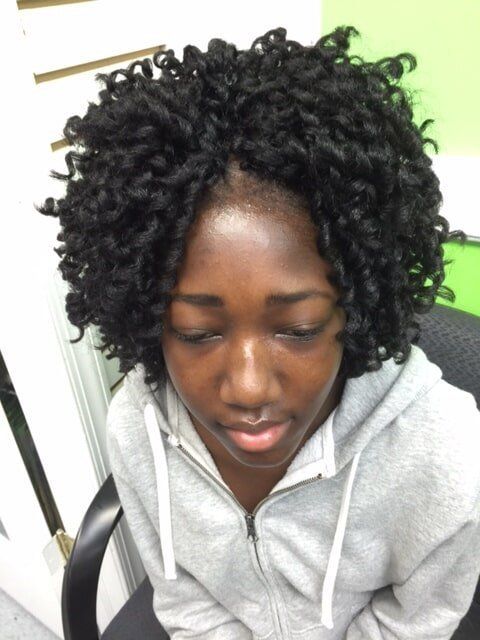 Curly Hair African Braid — Wilmington, DE — Tess African Hair Braiding & Beauty Supply