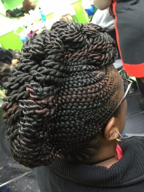 Stylish Mohawk Braid — Wilmington, DE — Tess African Hair Braiding & Beauty Supply