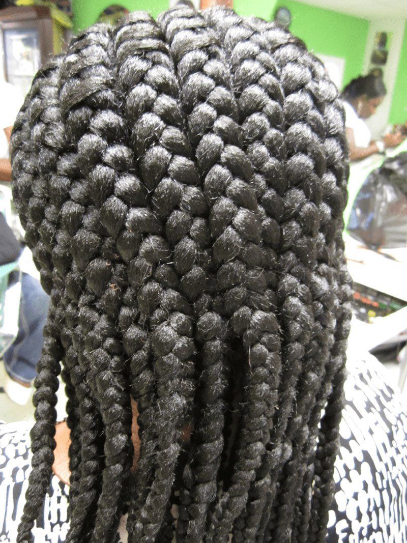 African Braid Backside — Wilmington, DE — Tess African Hair Braiding & Beauty Supply