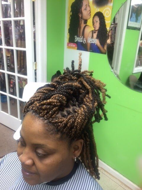 Brown and Black Hair Braid — Wilmington, DE — Tess African Hair Braiding & Beauty Supply