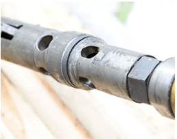 Drilling Hole — Salt Lake City, UT — Wolfe Mining Products